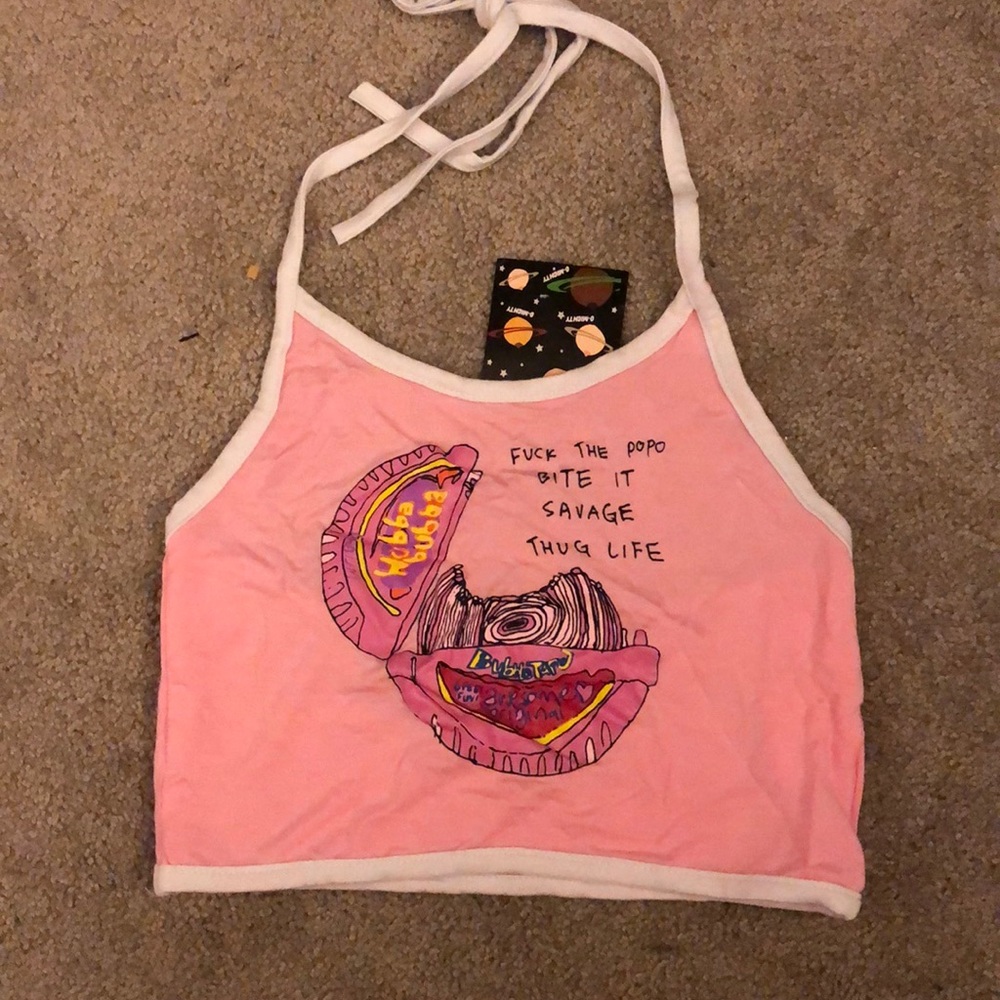 NWT o-mighty cropped halter